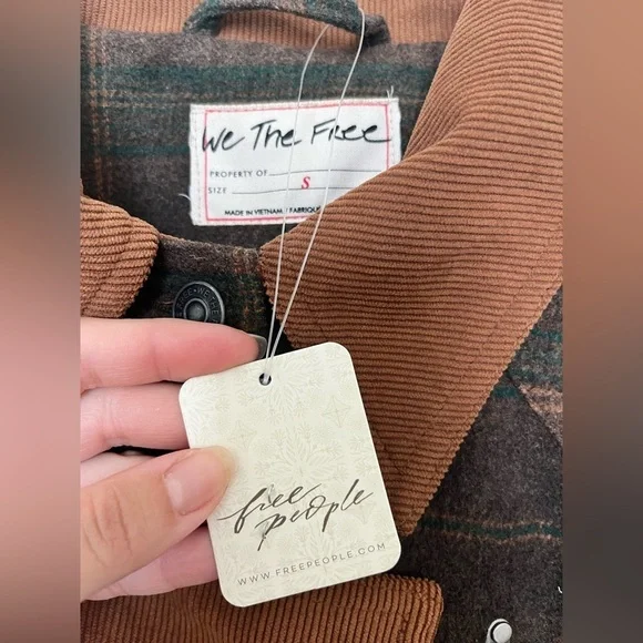 Free People We The Free Wool Barn Coat - Picture 10 of 16